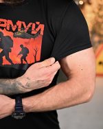Тактична водовідвідна футболка Штурмуй black ПП7898 - Зображення 5