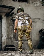 Мілітарі футболка-поло Oblivion Punisher мультикам - Зображення 5