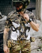 Мілітарі футболка-поло Oblivion Punisher мультикам - Зображення 6