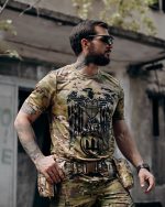Тактична футболка для відведення поту roman eagle ДЛ7029 - Зображення 2
