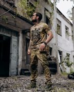 Тактична футболка для відведення поту roman eagle ДЛ7029 - Зображення 7