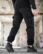 Зимові тактичні штани Softshell з флісовою підкладкою - Зображення 6