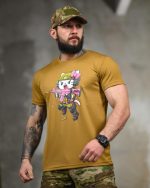 Тактична футболка Selion «Warrior» Coolmax Coyot - Зображення 3