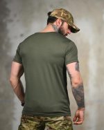 Тактична футболка Selion «Warrior» Coolmax Oliva - Зображення 5