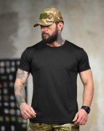 Тактична футболка Coolmax "Unlock" чорна - Зображення 3