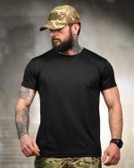 Тактична футболка Coolmax "Tactical" чорна - Зображення 2