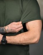 Тактична футболка Coolmax "Odin" оливкова - Зображення 6