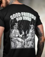 Тактична футболка Coolmax "Friends" чорна - Зображення 6