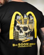 Тактична футболка Coolmax "Boom menu" чорна - Зображення 7