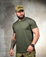 Тактична футболка Selion «Молодість» Coolmax Oliva - Зображення 3