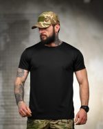 Тактична футболка Coolmax "Equipment" чорна - Зображення 2