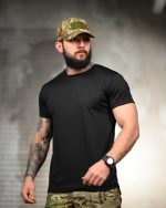 Тактична футболка Coolmax "Equipment" чорна - Зображення 3