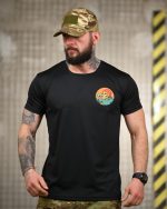 Тактична футболка Coolmax "Revo" чорна - Зображення 2