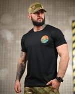 Тактична футболка Coolmax "Revo" чорна - Зображення 3