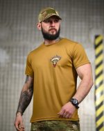 Тактична футболка Coolmax "Mexico" койот - Зображення 3