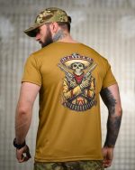Тактична футболка Coolmax "Mexico" койот - Зображення 4
