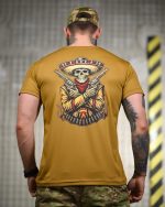 Тактична футболка Coolmax "Mexico" койот - Зображення 5
