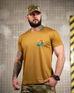 Тактична футболка Coolmax "Revo" койот - Зображення 3