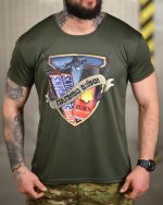 Тактична футболка Selion «Паливо» Coolmax Oliva - Зображення 5