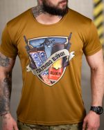 Тактична футболка Selion «Паливо» Coolmax Coyot - Зображення 5