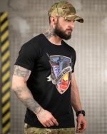 Тактична футболка Selion «Паливо» Coolmax Black - Зображення 4