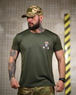 Тактична футболка Selion «Водій» Coolmax Oliva - Зображення 2