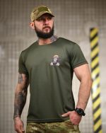 Тактична футболка Selion «Водій» Coolmax Oliva - Зображення 8