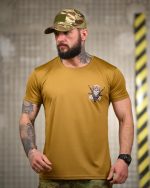 Тактична футболка Selion «Водій» Coolmax Coyot - Зображення 2