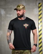 Тактична футболка Coolmax "Mexico" чорна - Зображення 2