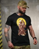Тактична футболка Selion «Козак» Coolmax Black - Зображення 4