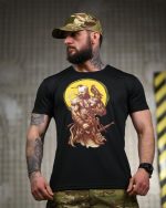 Тактична футболка Selion «Козак» Coolmax Black - Зображення 5