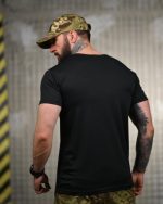 Тактична футболка Selion «Козак» Coolmax Black - Зображення 6