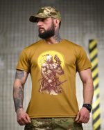 Тактична футболка Selion «Козак» Coolmax Coyot - Зображення 4