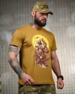 Тактична футболка Selion «Козак» Coolmax Coyot - Зображення 7