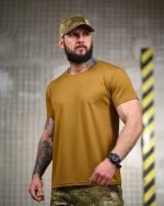 Тактична футболка Selion «Всесвіт» Coolmax Coyot - Зображення 3