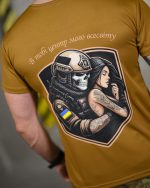 Тактична футболка Selion «Всесвіт» Coolmax Coyot - Зображення 6