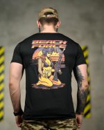 Тактична футболка Coolmax "Beach force" чорна - Зображення 5