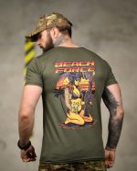 Тактична футболка Coolmax "Beach force" оливкова - Зображення 4