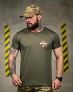 Тактична футболка Coolmax "Mexico" оливкова - Зображення 2