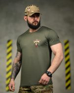 Тактична футболка Coolmax "Mexico" оливкова - Зображення 3