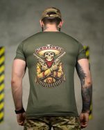 Тактична футболка Coolmax "Mexico" оливкова - Зображення 5