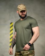 Тактична футболка Selion «Молодість» Coolmax Oliva - Зображення 3