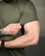 Тактична футболка Selion «Молодість» Coolmax Oliva - Зображення 6