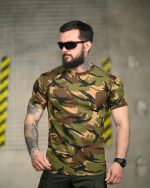Хлопкова футболка SFERA MTK green РГ6285 - Зображення 2