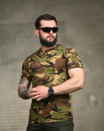 Хлопкова футболка SFERA MTK green РГ6285 - Зображення 3