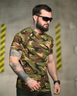 Хлопкова футболка SFERA MTK green РГ6285 - Зображення 4
