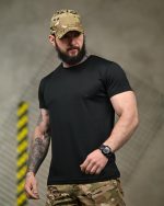 Тактична футболка Coolmax "Girl" чорна - Зображення 3
