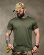 Тактична футболка Coolmax "Veteran" оливкова - Зображення 2