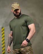 Тактична футболка Coolmax "Veteran" оливкова - Зображення 3