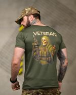 Тактична футболка Coolmax "Veteran" оливкова - Зображення 4